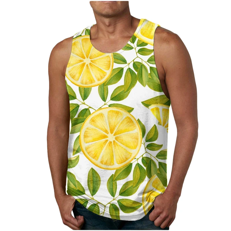 

New Leopard Pattern Men's Tank Tops 3D Printed Summer New Trendy Man Oversized Fitness Vests Unisex Sleeveless Gym Clothing