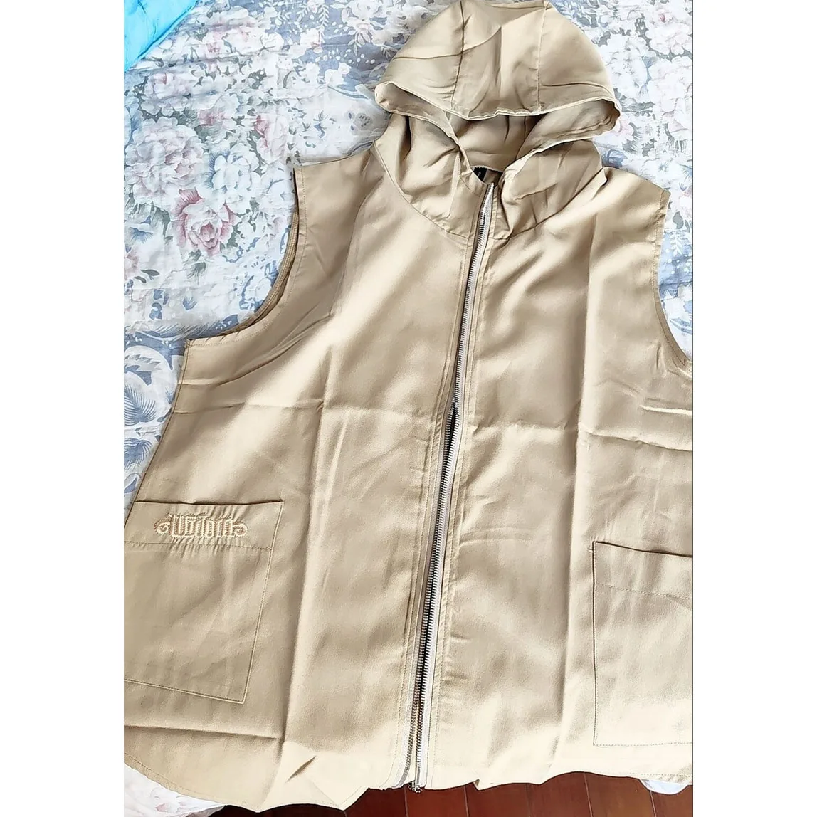 Women's Mid-length Vest Double layer With lining Jacket 2025New Fashion Female Sleeveless Vest Coat Femme Loose Waistcoats C
