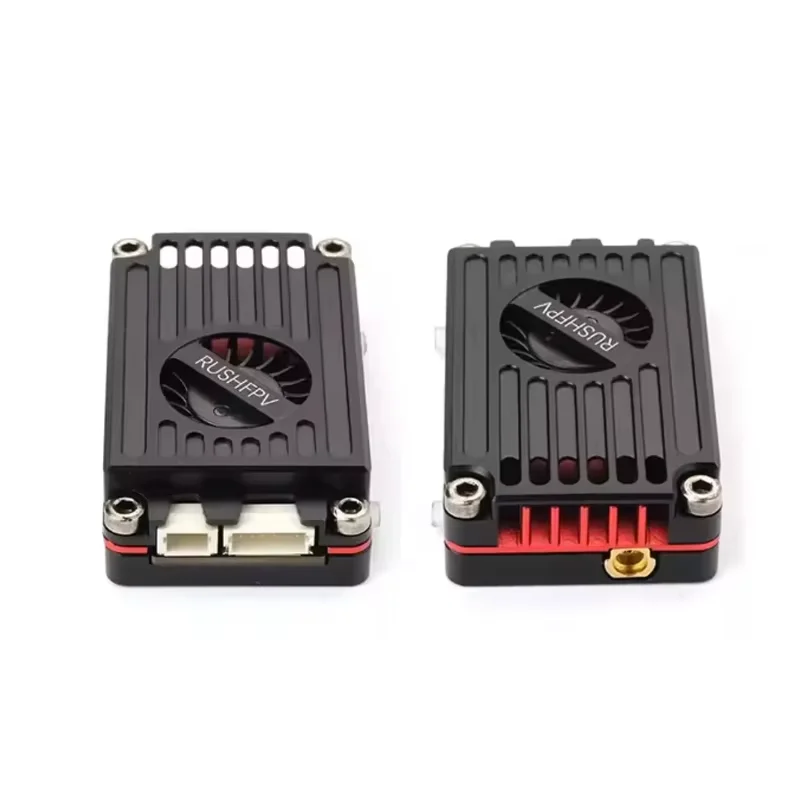 RUSH TANK MAX SOLO VTX 2.5W High Power VTX 48CH Video Transmitter with CNC shell for RC FPV Long Range Fixed-wing Drones drohne view 2