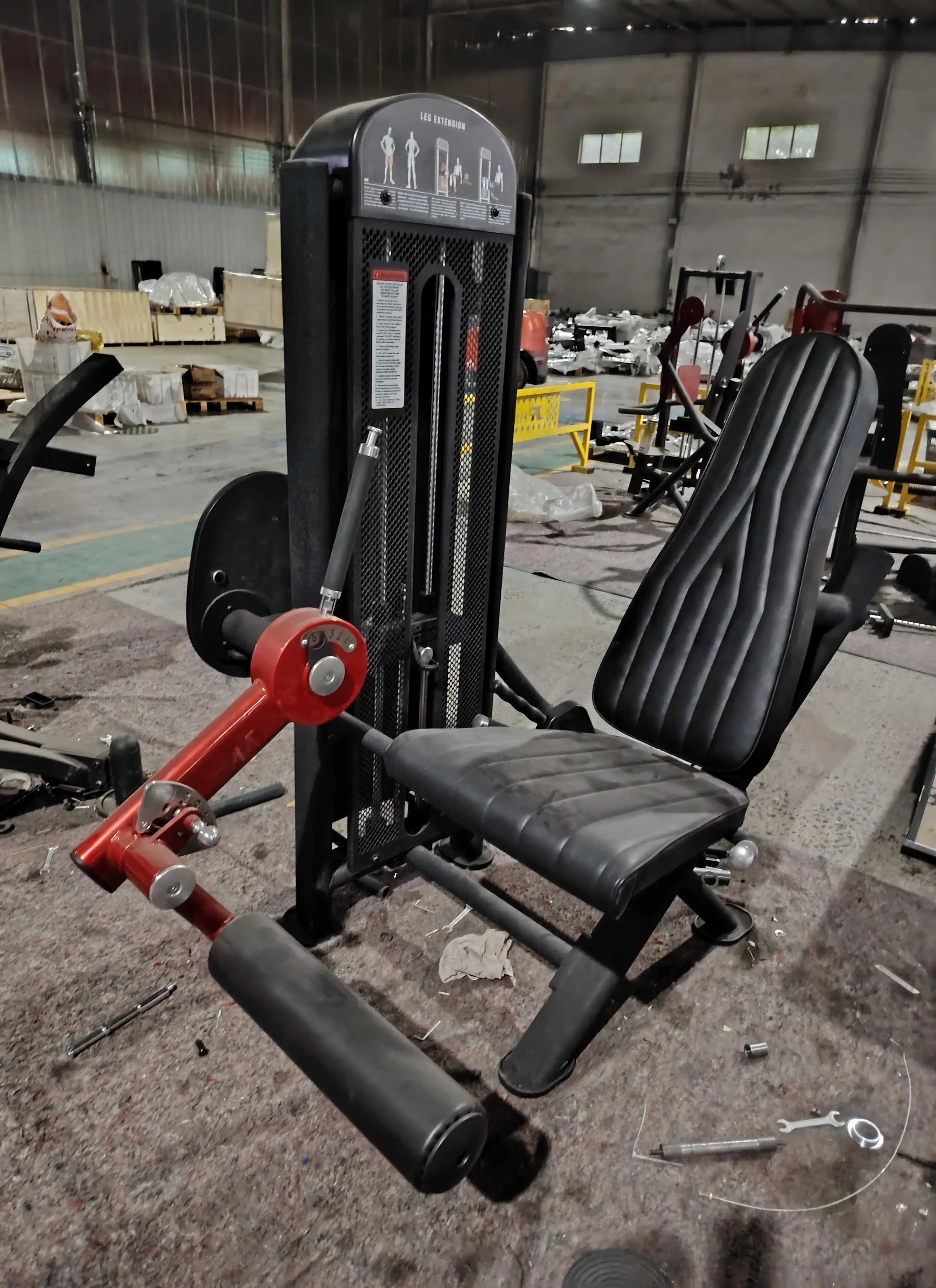 Leg Extension High Quality Hot Sell Commercial Strength Training System Free Weights Gym Machines Factory