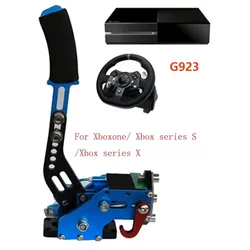 로지텍 G923 용 핸들 핸드 브레이크, Xbox one, Xbox 시리즈 S, Xbox 시리즈 X 콘솔, 레이싱 게임 시뮬레이션 어댑터