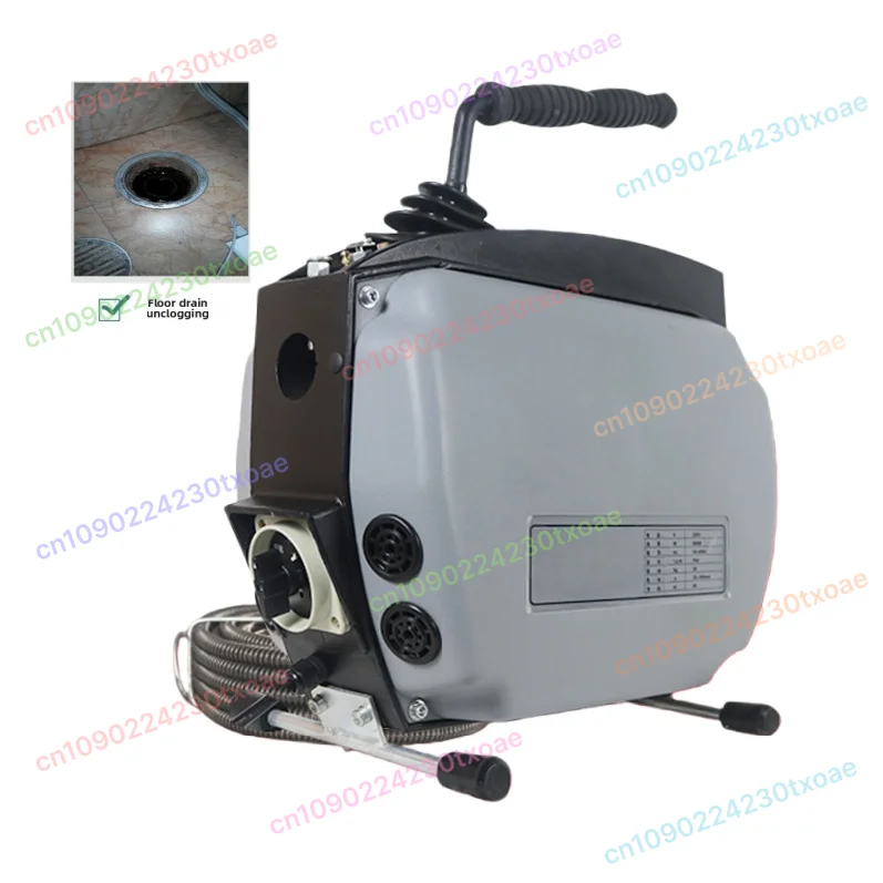 Heavy Duty Drain Cleaner Sewer Snake Machine for Industrial & Home Pipe Maintenance Drain Cleaning Tool Equipment