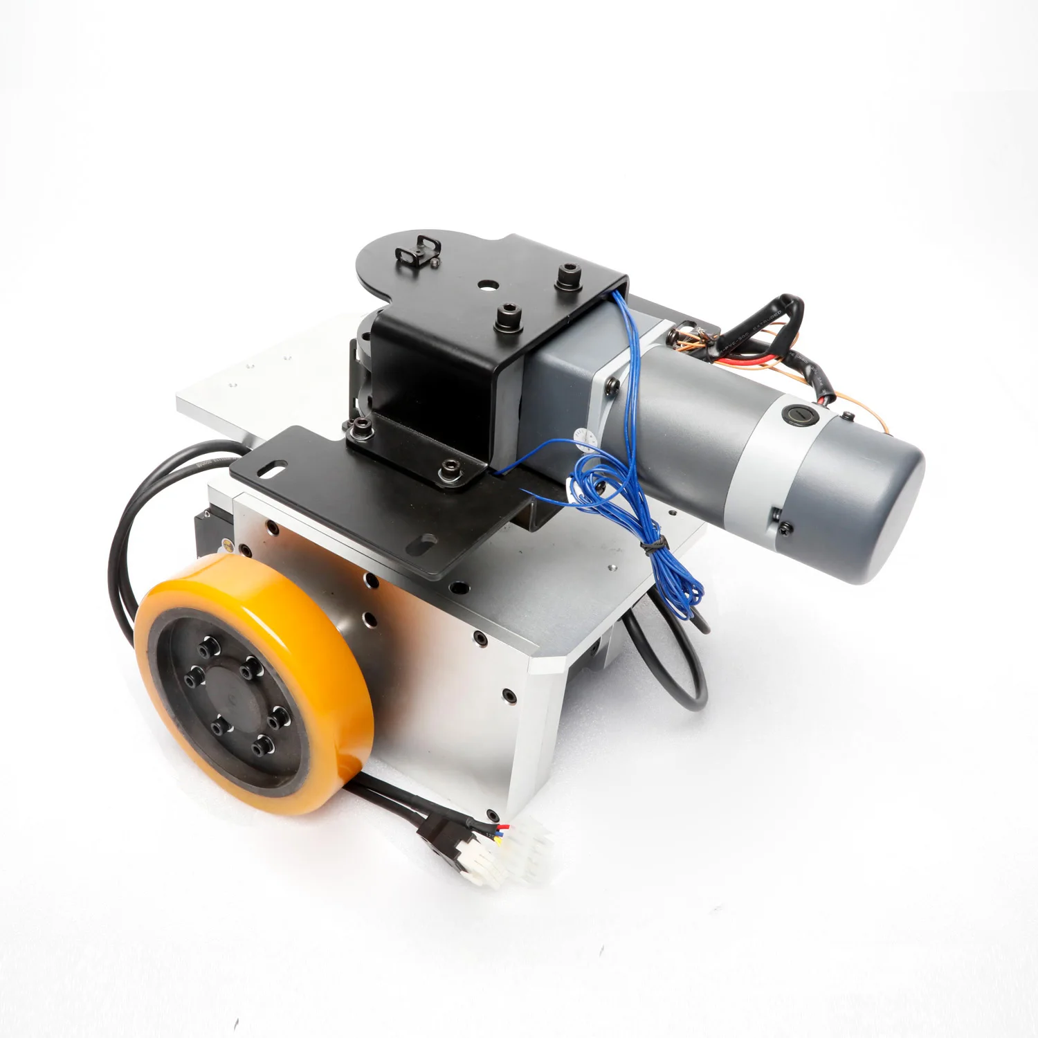 New Design 400w 24V Servo Motor AGV Differential Steering Drive Wheel With 5mm Lifting Height For AGV Vehicle