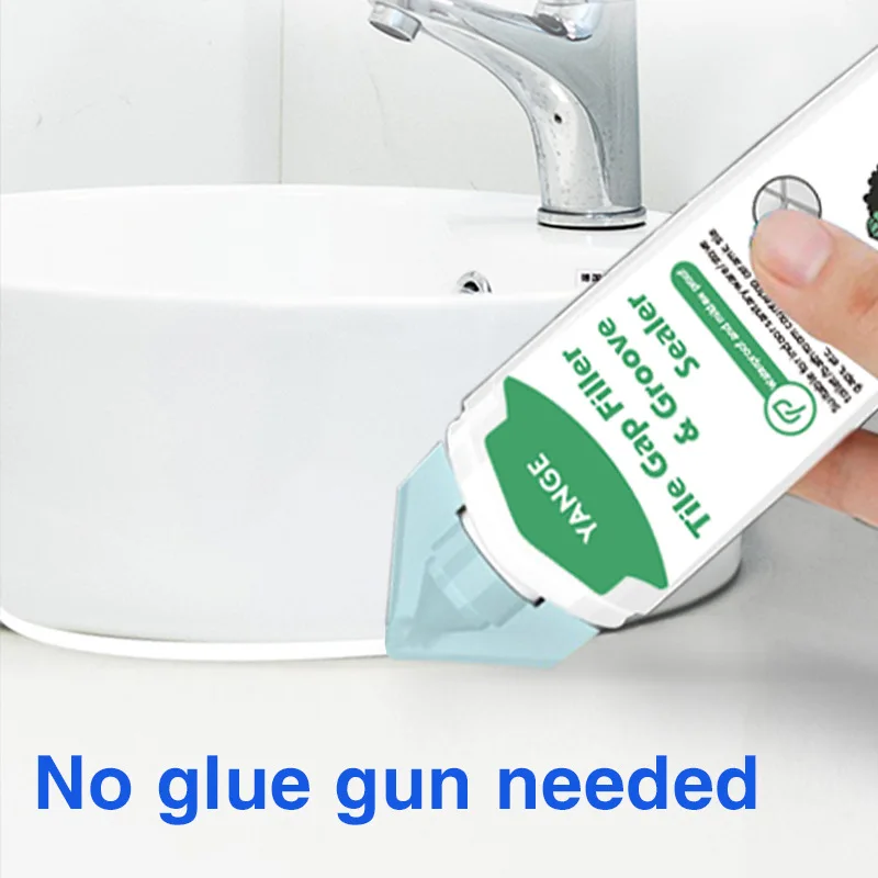 1pc Tile Grout Filler Waterproof Water-Based Epoxy Resin Sealant for Kitchen Bathroom Balcony Home Repair DIY Renovating
