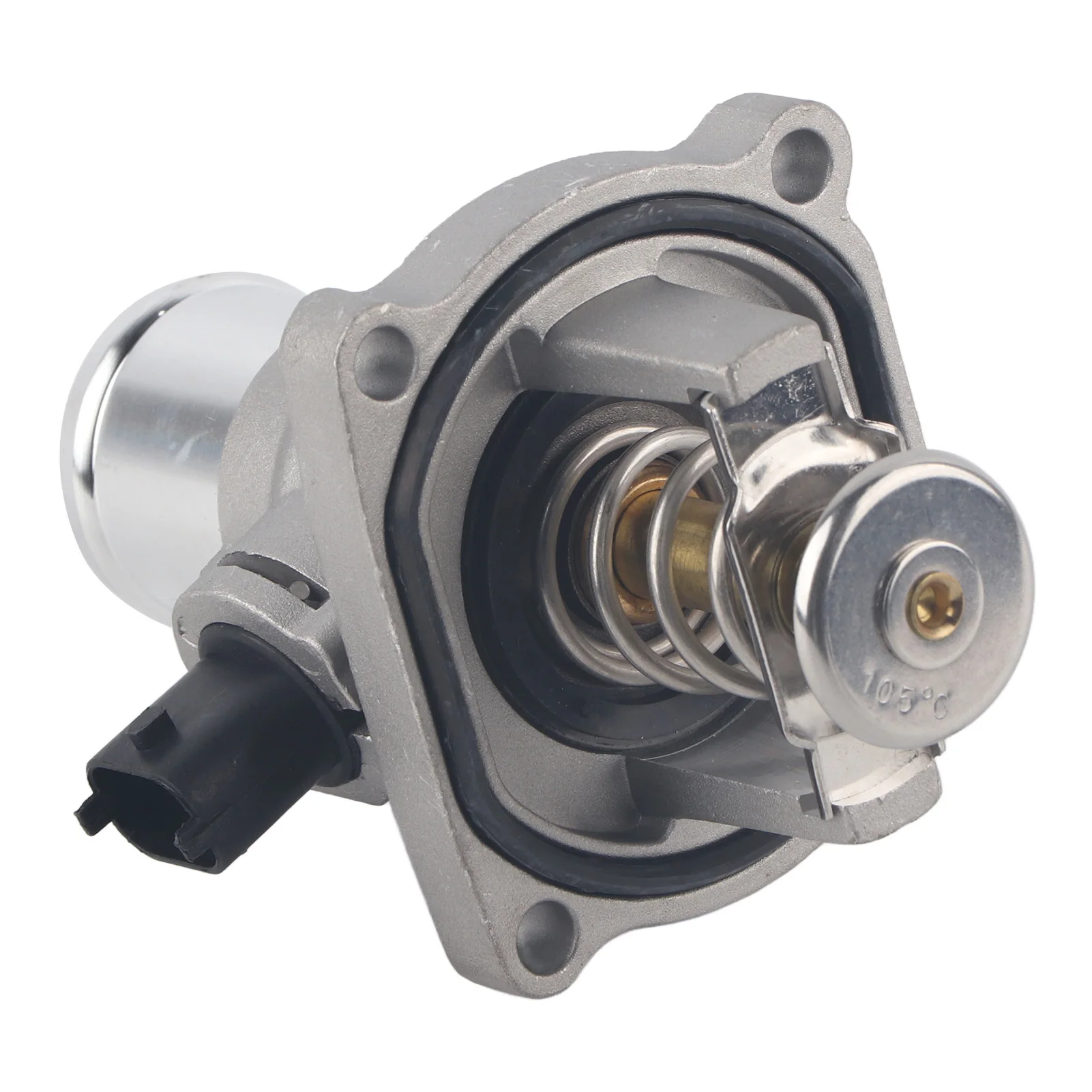 Engine Coolant Thermostat with Housing Assembly 96984104 for Chevrolet Aveo Cruze Sonic