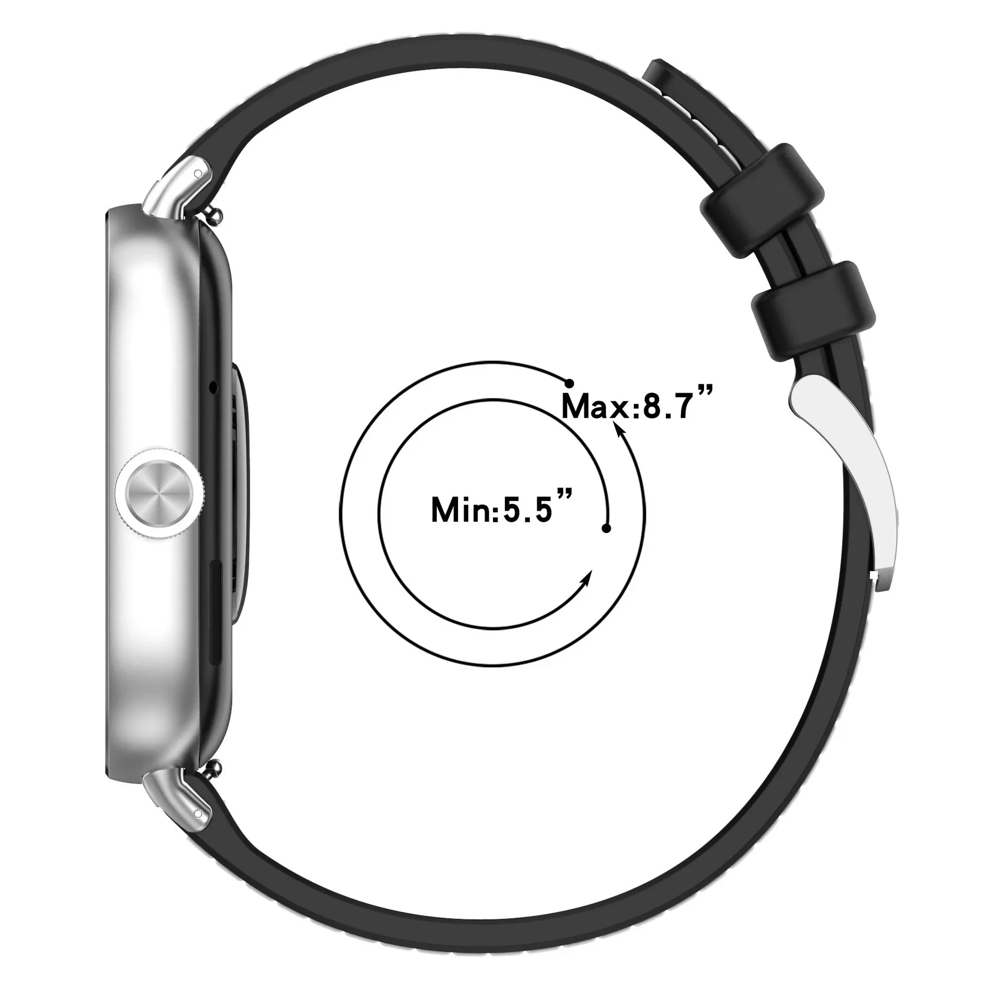 Xiaomi Mi Band 8 pro用のナイロンストラップ,交換用スポーツウォッチ用のアクセサリー