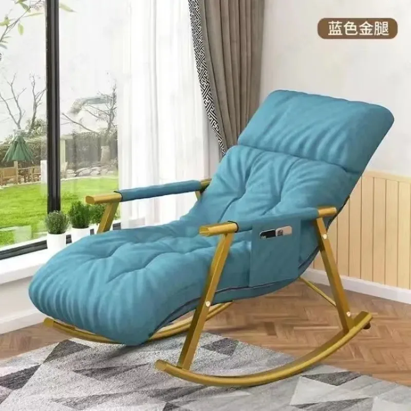 

Rocking Chair Balcony Leisure Home Lunch Break Sofa Adult Lounge Bedroom Small Simple Online Celebrity Lazy Chair