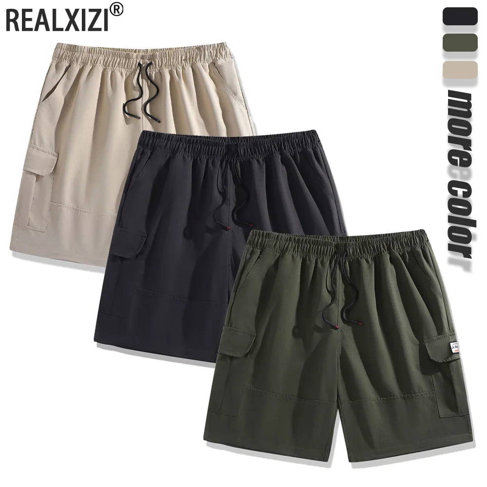 Hot Sales Men's Cargo Shorts Casual Jogging Shorts Short Pants Summer Loose Work Shorts Mens Tracksuit Trousers Fashion Shorts