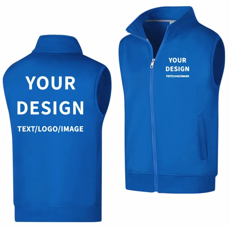 سترة دافئة مخملية أحادية اللون، تصميم مخصص، عصرية، أحادية اللون، شعار مطبوع، سترة صوف، تطريز، شخصي