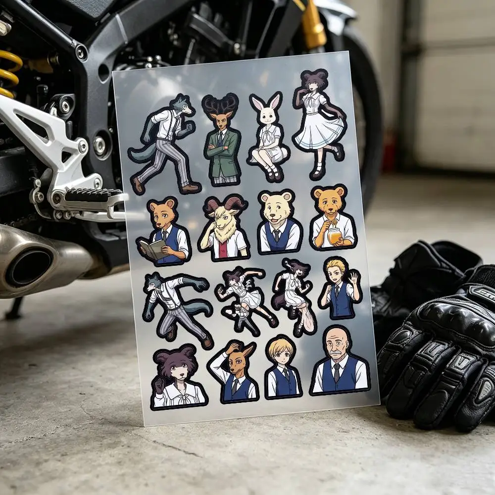 Beastars Stickers Auto Body Bumper Windows Motorcycle Laptop Walls Vinyl Decal Car Tuning Accessories