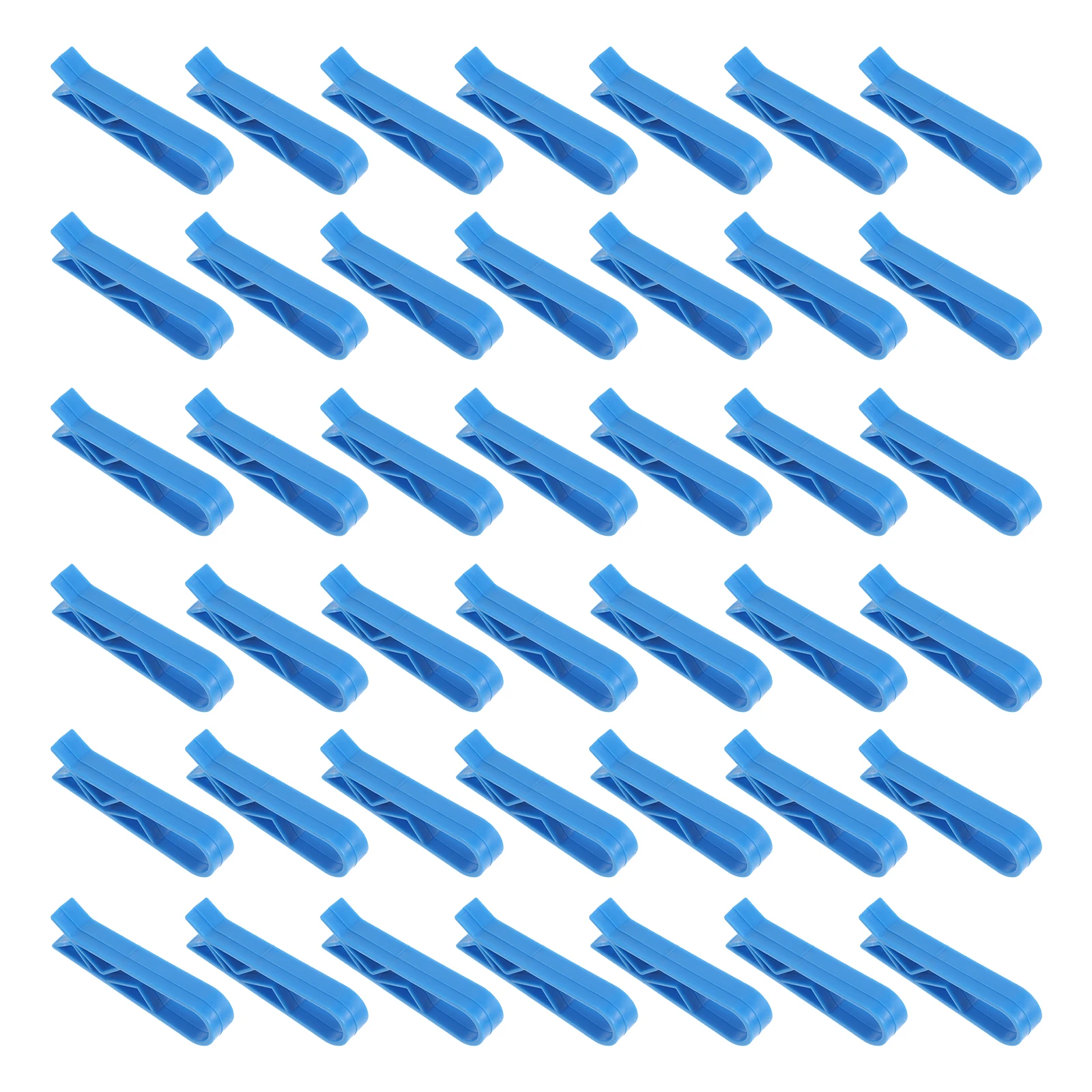 

50pcs Garbage Bag Clips Plastic Waste Can Clamps Anti-Slip Trash Bin Holder Kitchen Storage Bag Seal Organizer