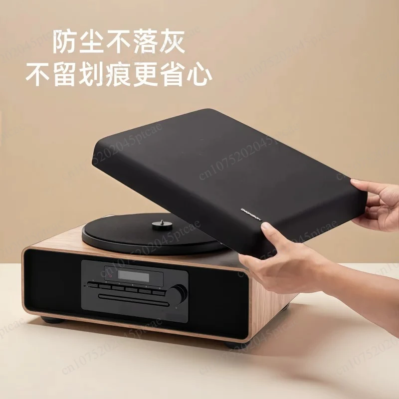 

Bluetooth Audio Vinyl Turntable CD Player Phonograph Retro Living Room Record Player