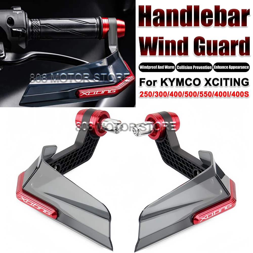 

For Kymco Xciting 250 300 400 500 550 Motorcycle Modification Accessories Handlebar Brake Clutch Lever Hand Guard Wind Guard