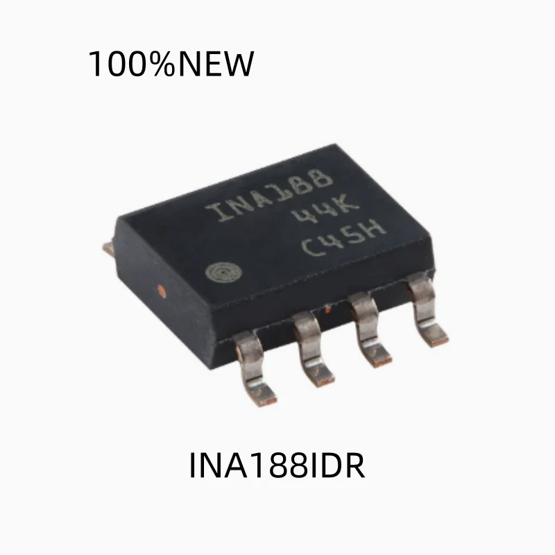 (5 Pieces) 100% New Ina188Idr Ina188 Sop-8 36V Zero-Drift Rail-To-Rail Output Instrumentation Amplifier Chip Ic