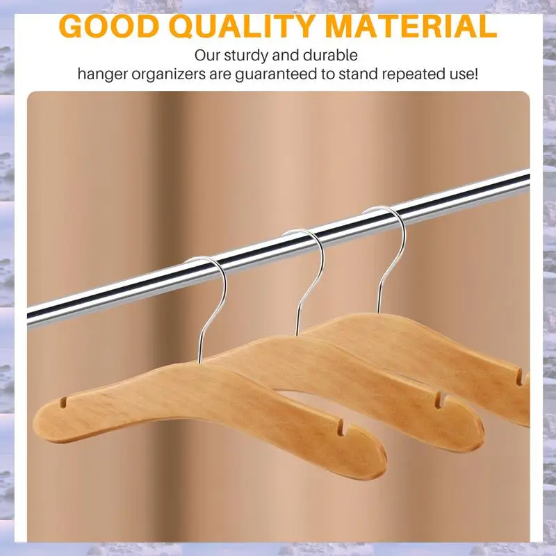 

Wooden Baby Hangers,Kids Hangers,Notched Shoulder Design For Children Clothes,Decoration Hanger,10 Pack