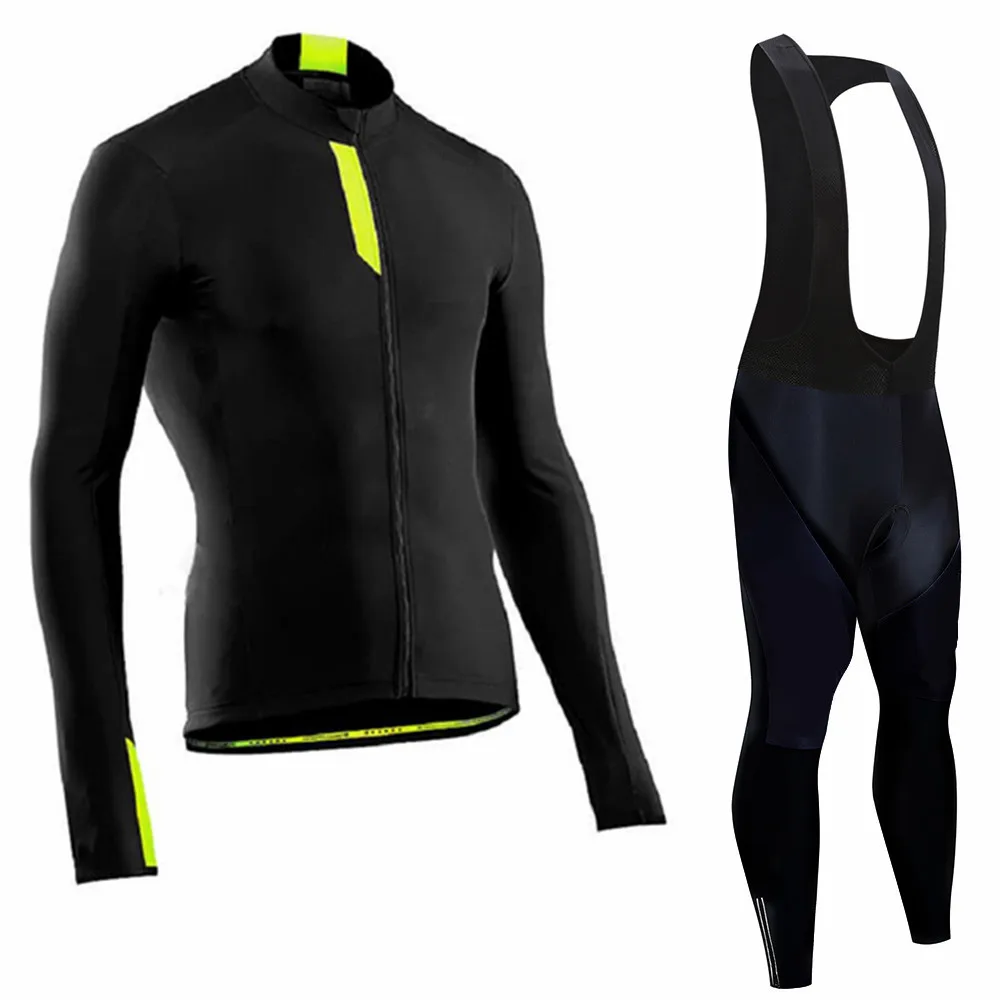 2026 Pro Radsport-Trikot-Sets Herbst Radsport Langarm Herren Radsport-Trägerhosen-Set Fahrradbekleidung Frühling MTB Atmungsaktive Fahrradkleidung – Detail 4