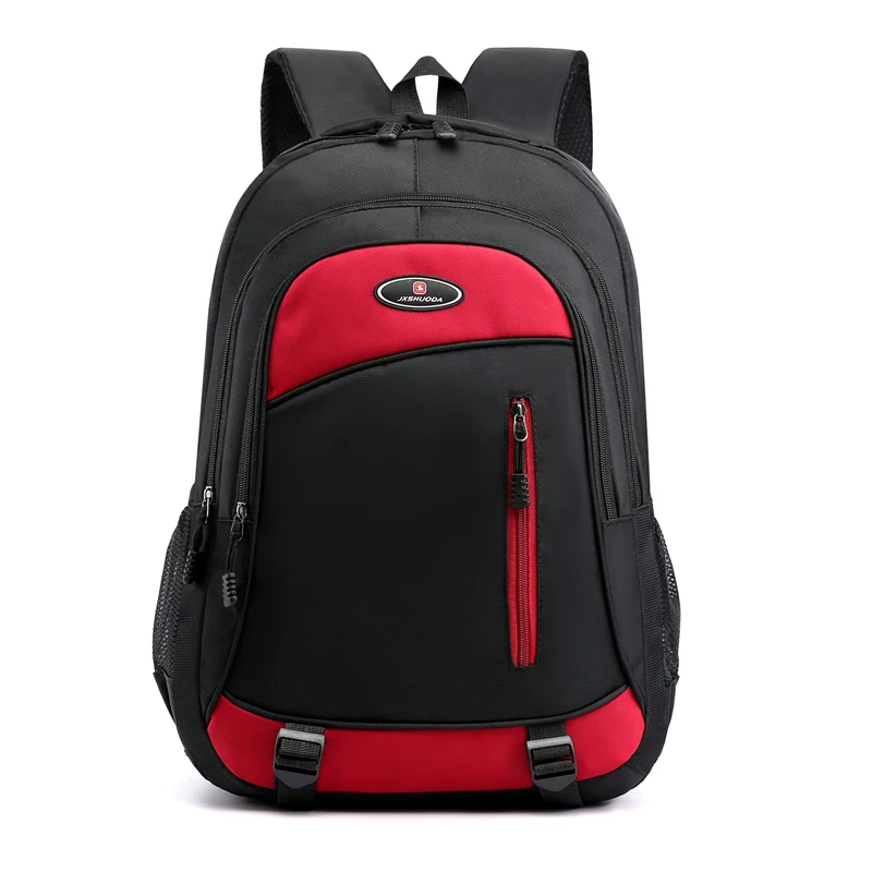 Mochila clásica Oxford para hombre y mujer, morral escolar de gran capacidad con carga para adolescentes, mochila de viaje para ordenador portátil