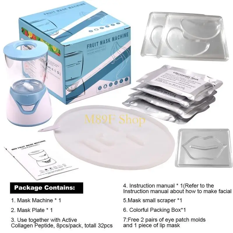 M89F 1SET Face Maker Macher لعلاج قناع الوجه DIY