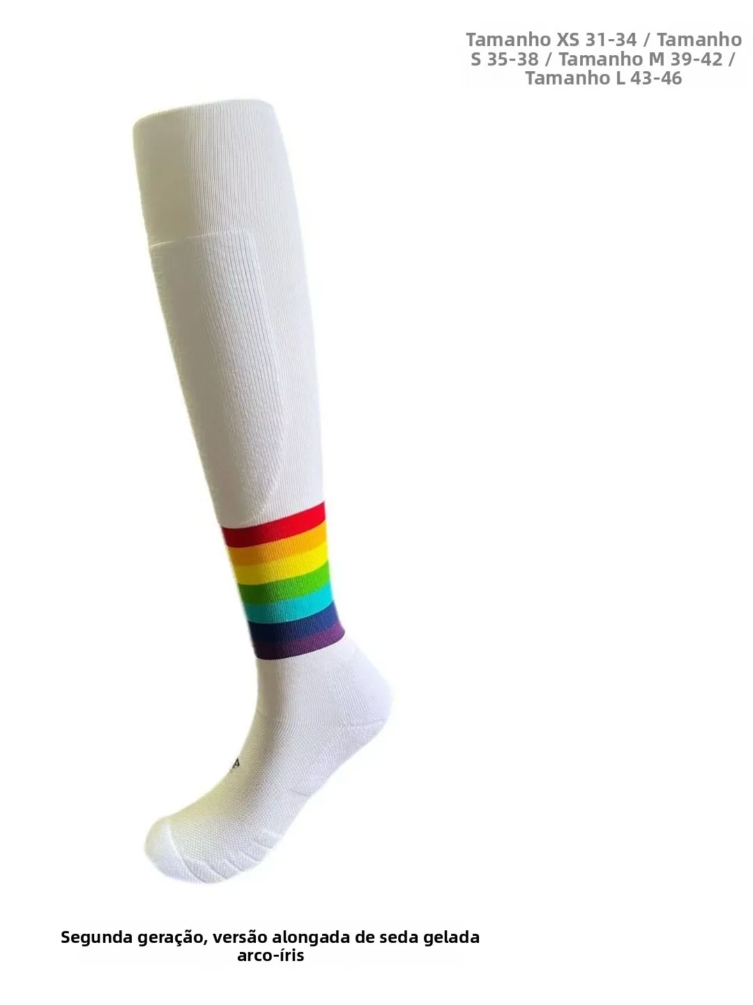 iiibear-chaussettes-de-sport-professionnelles-en-soie-glacee-fine-style-arc-en-ciel-pour-hommes-femmes-et-enfants-universelles