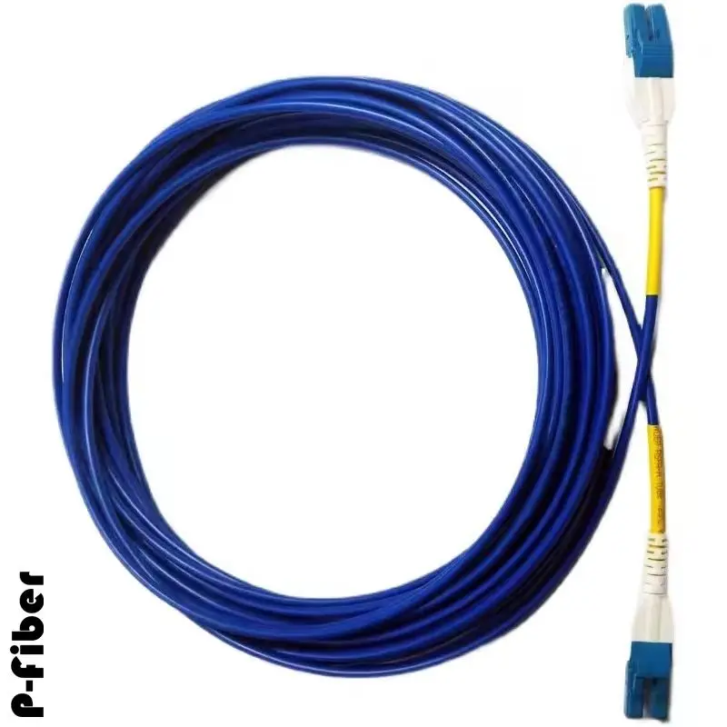 

optical fiber patchcord LC uniboot 1M-120M armored singlemode dual core 3.0mm indoor outdoor LC-LC jumper 100m 50m 60m 80m 20m
