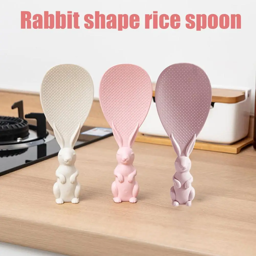 upright-rabbit-rice-spoon-non-stick-spatula-for-pot-heat-insulation-heat-resistant-spoon-for-rice-cooker-for-home