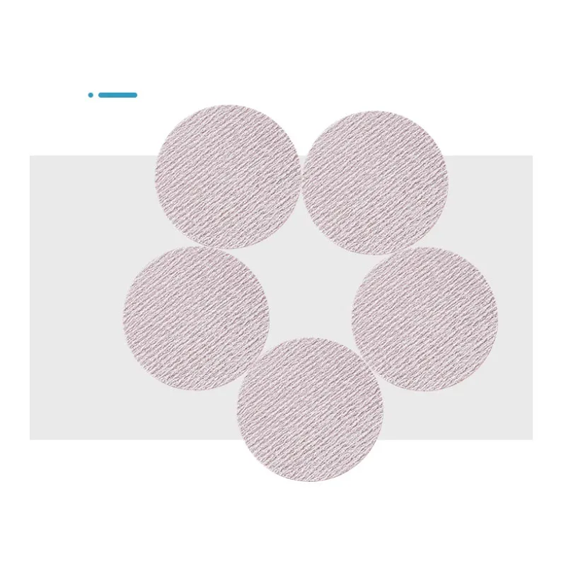 S359T รถ Putty ขัด Flocked กระดาษทราย 5 นิ้วกระดาษทราย Self-Adhesive กระดาษทรายเฟอร์นิเจอร์ไม้เนื้อแข็งสีพื้นผิว