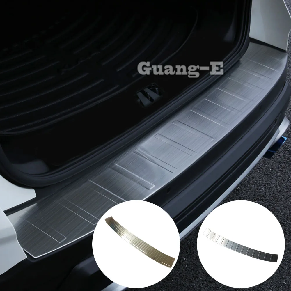 

Car External Rear Bumper Protect Trunk Trim Cover Stainless Steel For Ford Kuga Escape 2013 2014 2015 2016 2017 2018 2019 2020
