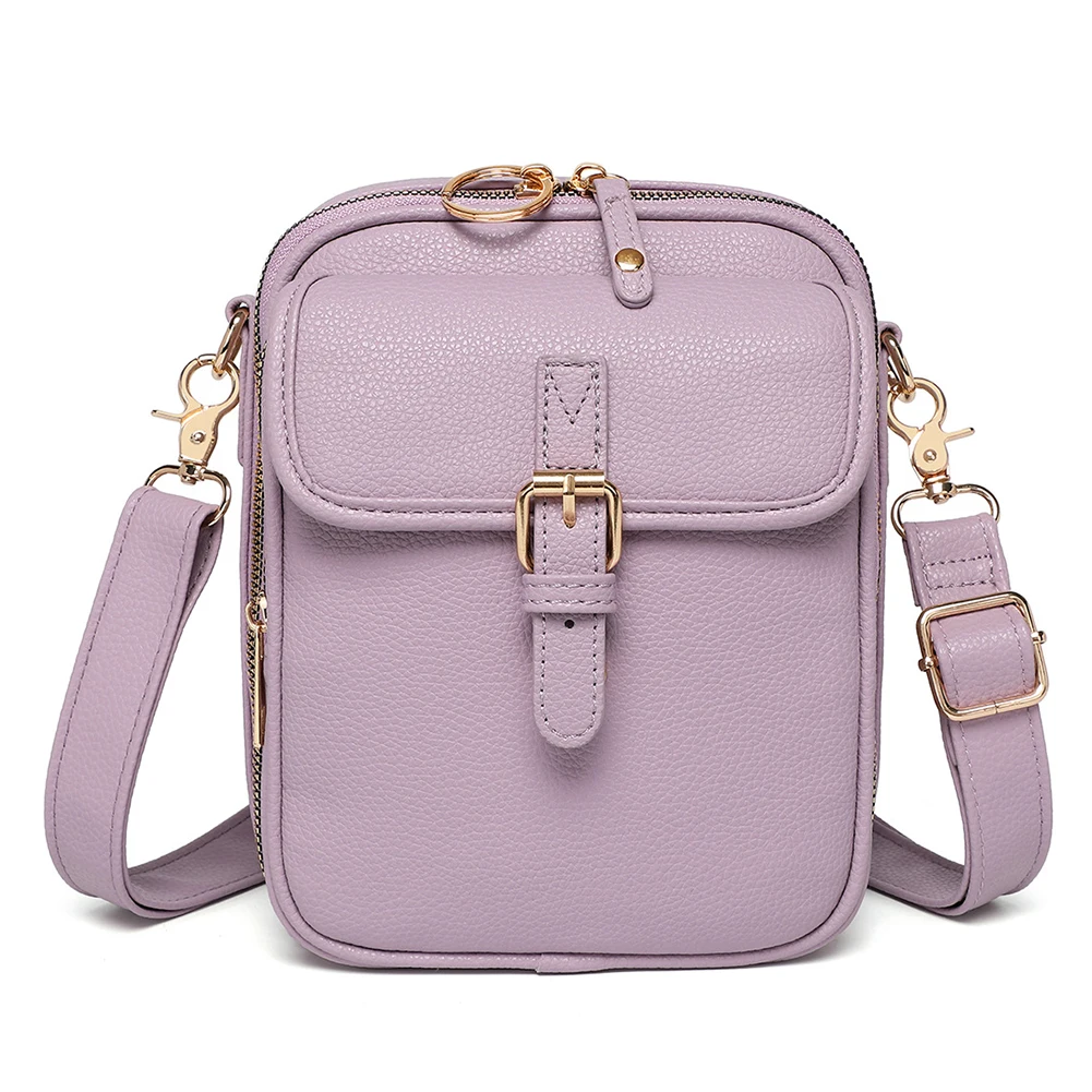 

Crossbody Leather Bag Vintage Anti-Theft Shoulder Bag Messengers Bag for Women Men