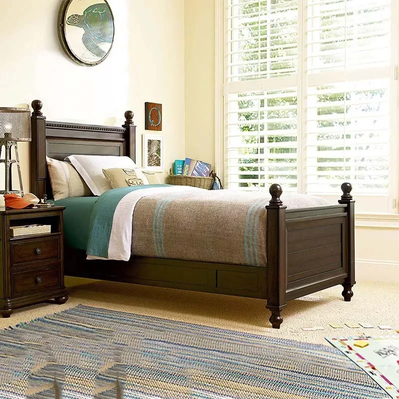 

Kawaii деревянная водонепроницаемая двуспальная кровать для спальни, элитные современные двуспальные кровати размера «queen-size», роскошное изголовье, деревянная мебель Camas De Dormitorio