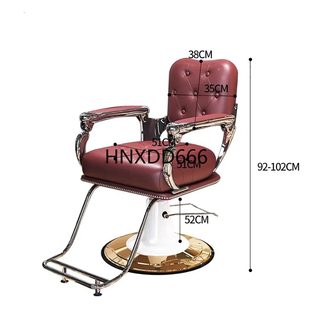 

equipment Vintage Barber Chair Modern Personalized Portable Stylist Salon Chair Delicate Beauty Silla Barberia Salon Furniture
