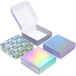 Silver series gift box candy chocolate box handmade soap box