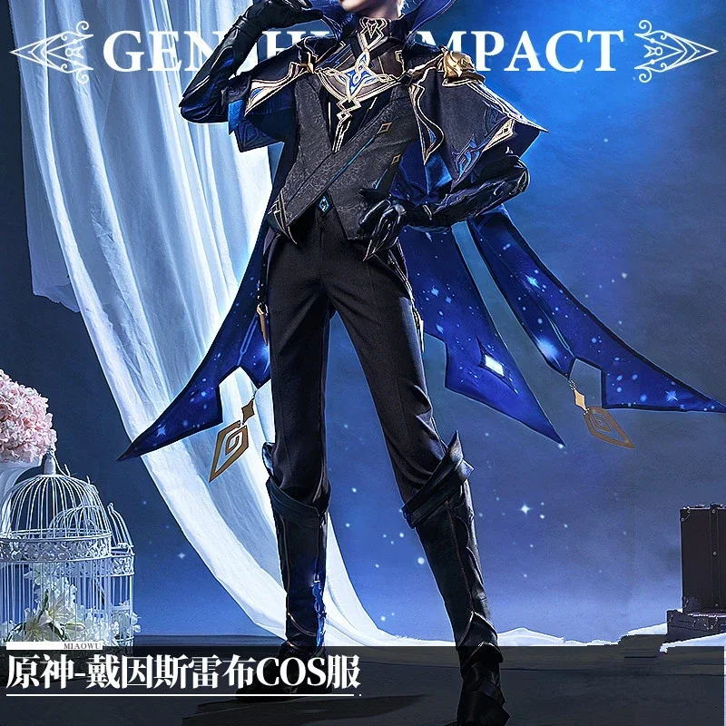 Presale Genshin Impact Dainsleif Cosplay Costume Male Christmas Outfits Dainsleif Cosplay Costumes Top+Pants