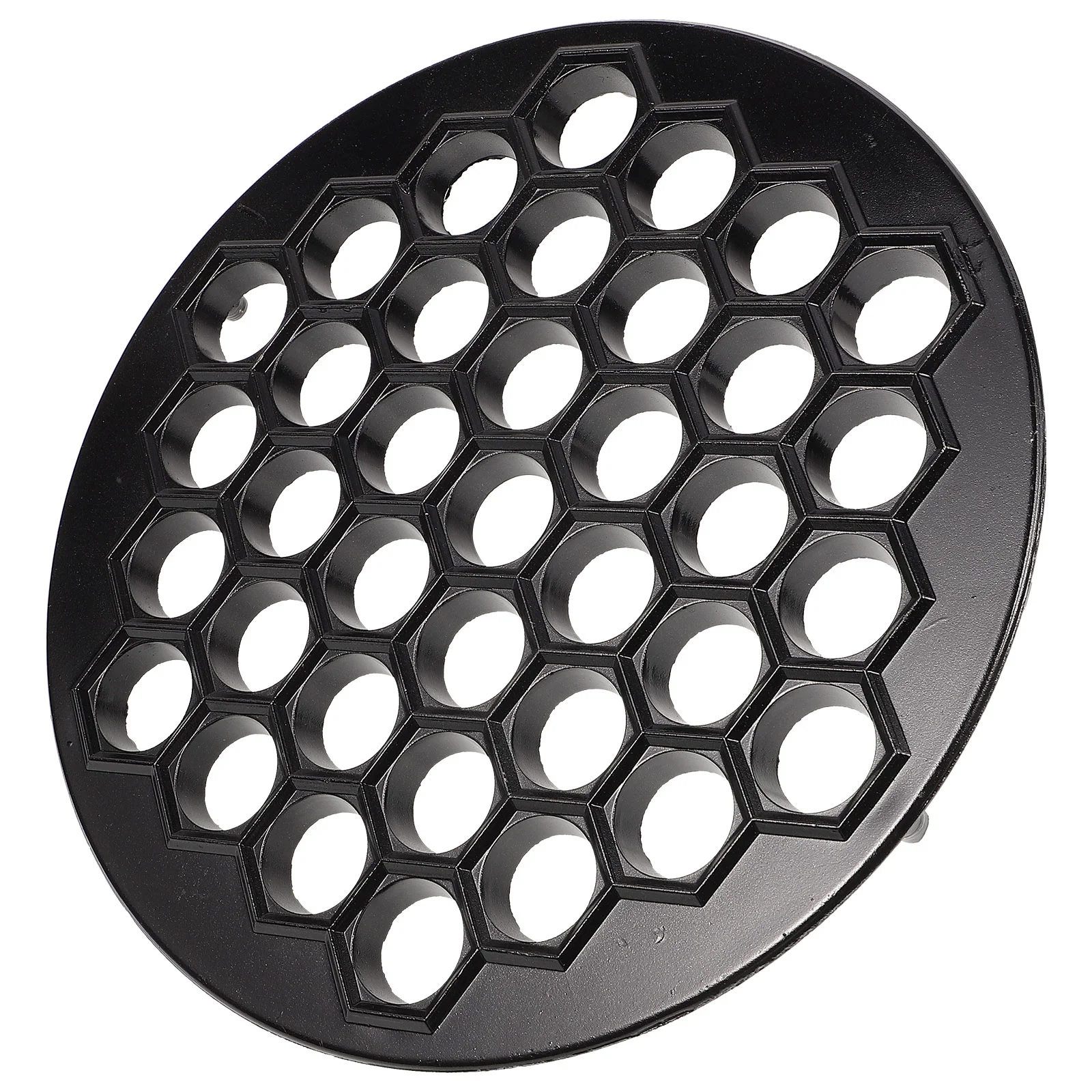 

37 Holes Dumplings Maker Fast Dumplings Press Zinc Alloy Kitchen Accessories for Home (Black) dumplings mold