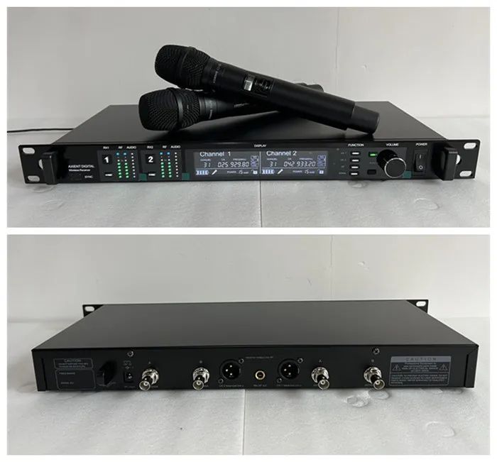 True Diversity AD4D KSM9 condenser handhold lavalier headset uhf Stage Dual Channel sound system outdoor wireless microphone