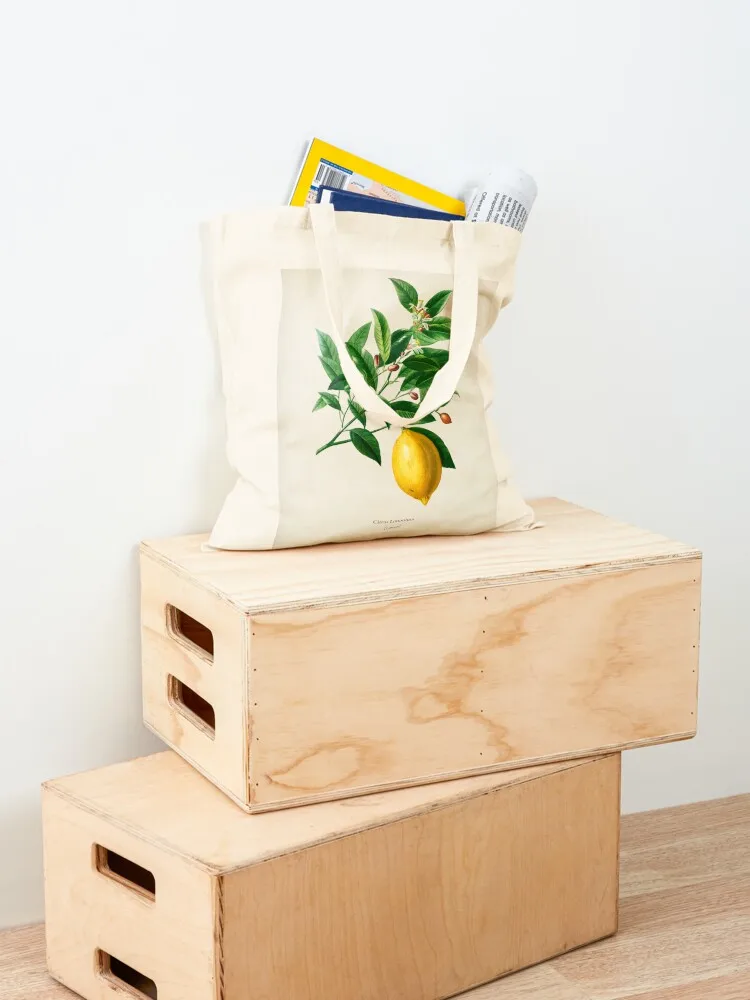 Lemon (Citrus Limonium) Tote Bag large size bags Shopper Lady bag Canvas shoulder bag