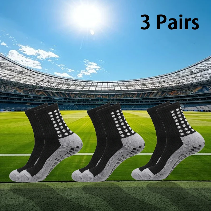 3 Pairs New Unisex Sports Socks | Soccer Socks | Basketball Socks | Running Socks | Match Socks | Fitness Socks | Cycling Socks