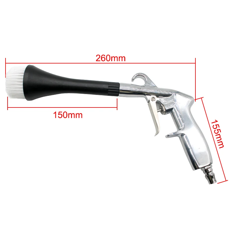 Tornado Air Blow Car Wash Gun Efficient Dry Cleaning Gun High Pressure Dust Blowing Gun Professional Car Interior Cleaning Tools