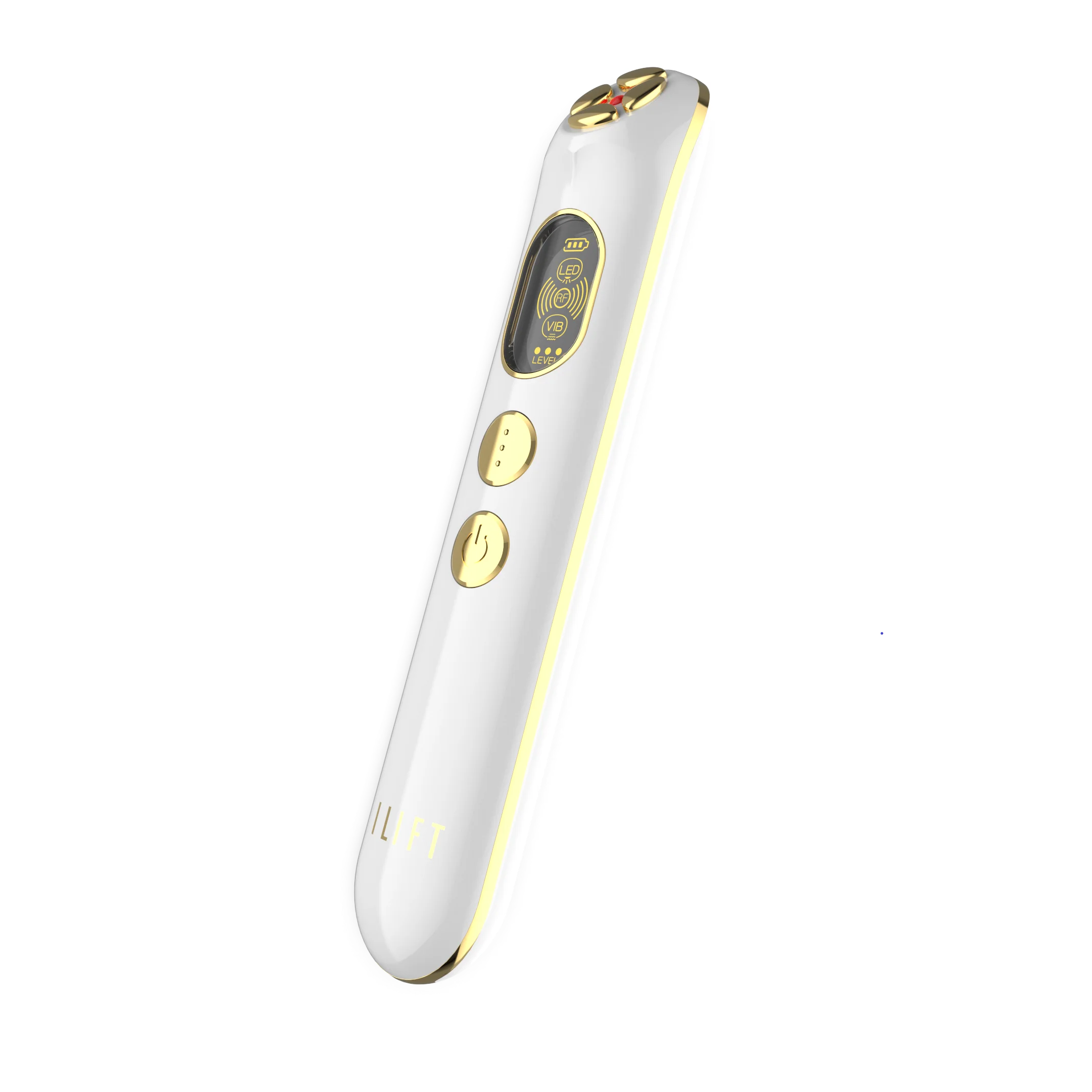 Skin Tighten Tool Beauty PATENT with Red Light Forehead Wrinkles Smile Lines RF Eye  Massager