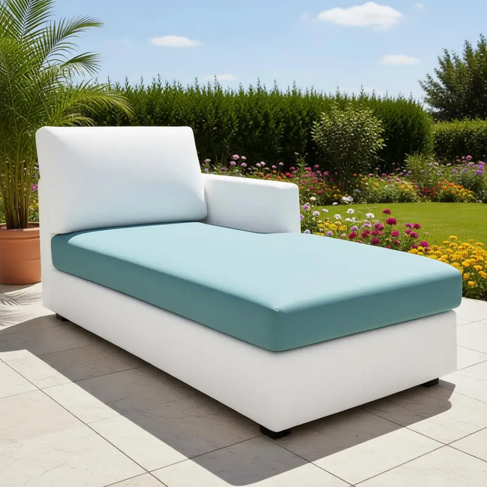 

Велюровый эластичный чехол для секционных диванов и L-образных диванов с эластичным низом (цвет пыльно-голубой)