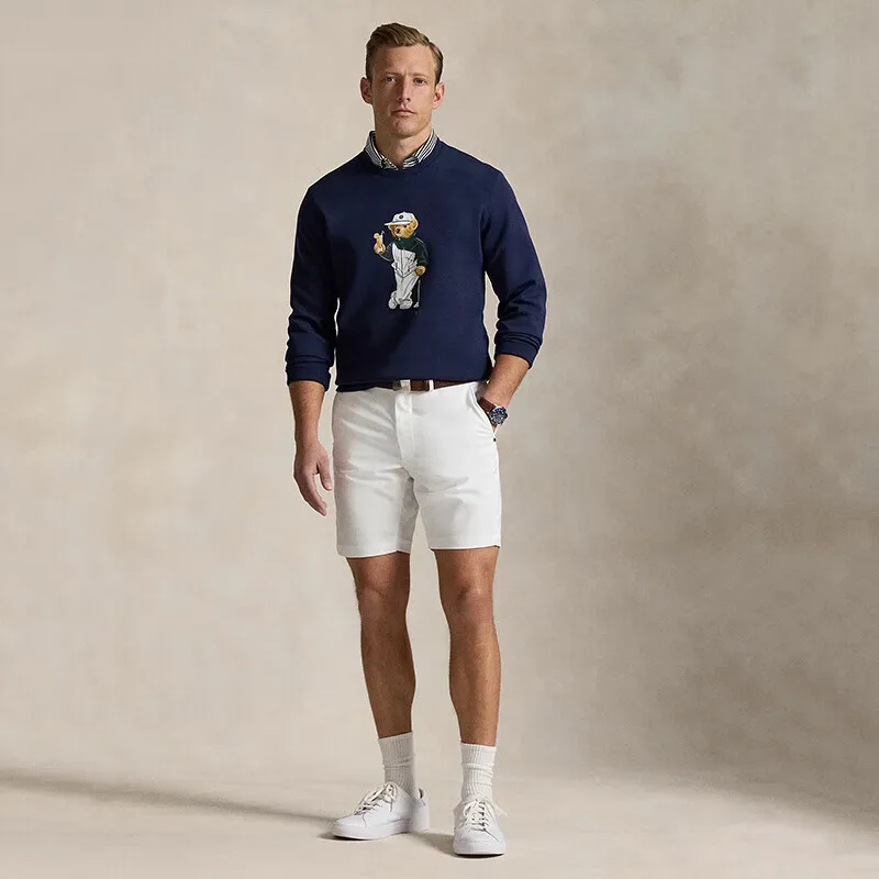 

Fast Fashion Classic Bear Sports Sweater Men's 25 New Long Sleeve Crew Neck Pullover Versatile Top Loose Sports Leisure