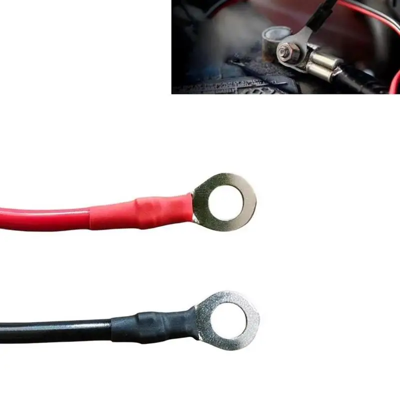 2pcs Battery clip Connector Emergency Jumper Cable Clamp Booster Battery Clips for Universal 12V Car Starter Jump