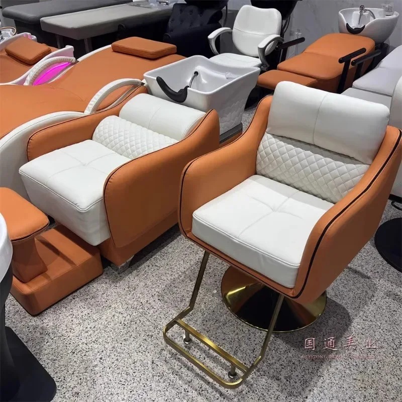 غسل سبا هيدسبا تدليك شامبو حوض كرسي صالون الحلاق معدات التجميل مصفف الشعر سرير Sandalye المياه علاج الجمال