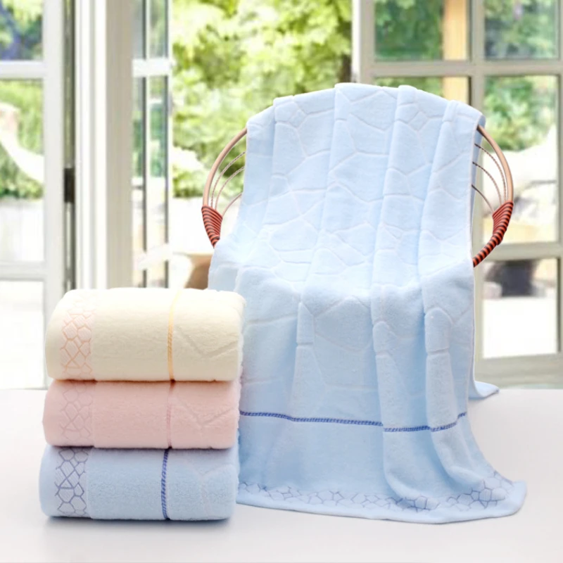 

100% Cotton Bath Towel Set Absorbent Adult Bath Towels Solid Color Soft Friendly Face Hand Shower Towel For Bathroom Washcloth