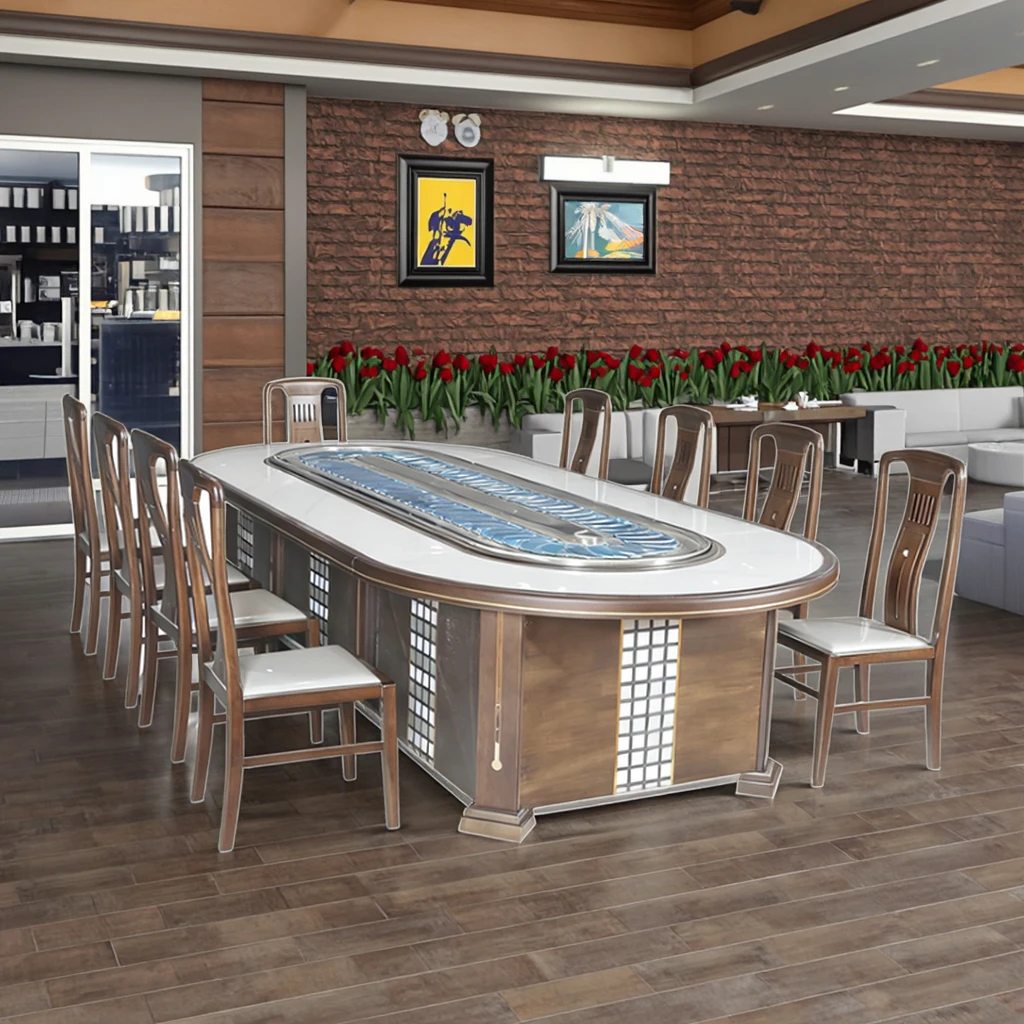 Rotary conveyor equipment, rotating sushi conveyor belts for restaurants