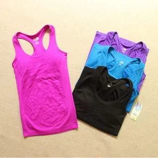 Quick-Drying Sports Yoga Running Thin Slim Gradient Color I-Shaped Vest