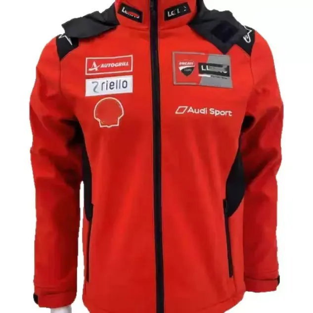 2026 Ducati Autumn Riding Windproof and Waterproof Racing Jacket for Track - moto gp Men's and Women's Fans Clothing