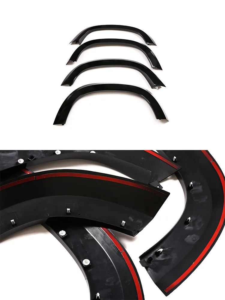 For Land Rover Defender 90 110 Auto Parts with Glossy Black Forged Wide Wheel Arches and Extended Wheel Arches