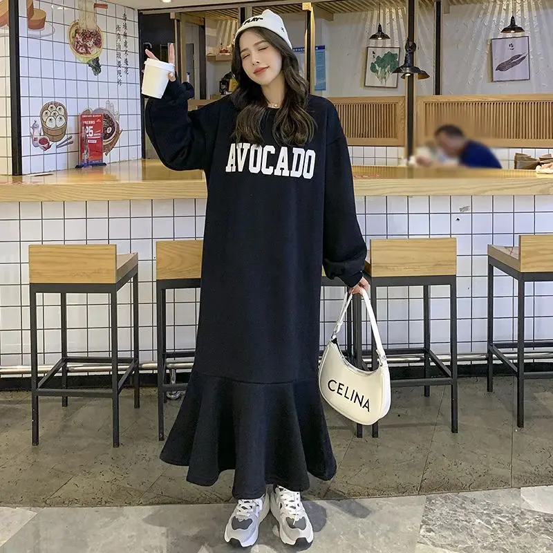 

Women`s Long Dresses Sweatshirts Hoodies Harajuku Outerwear Retro Y2k Overcoats Oversized Long Sleeve Pullovers Jackets Blazer