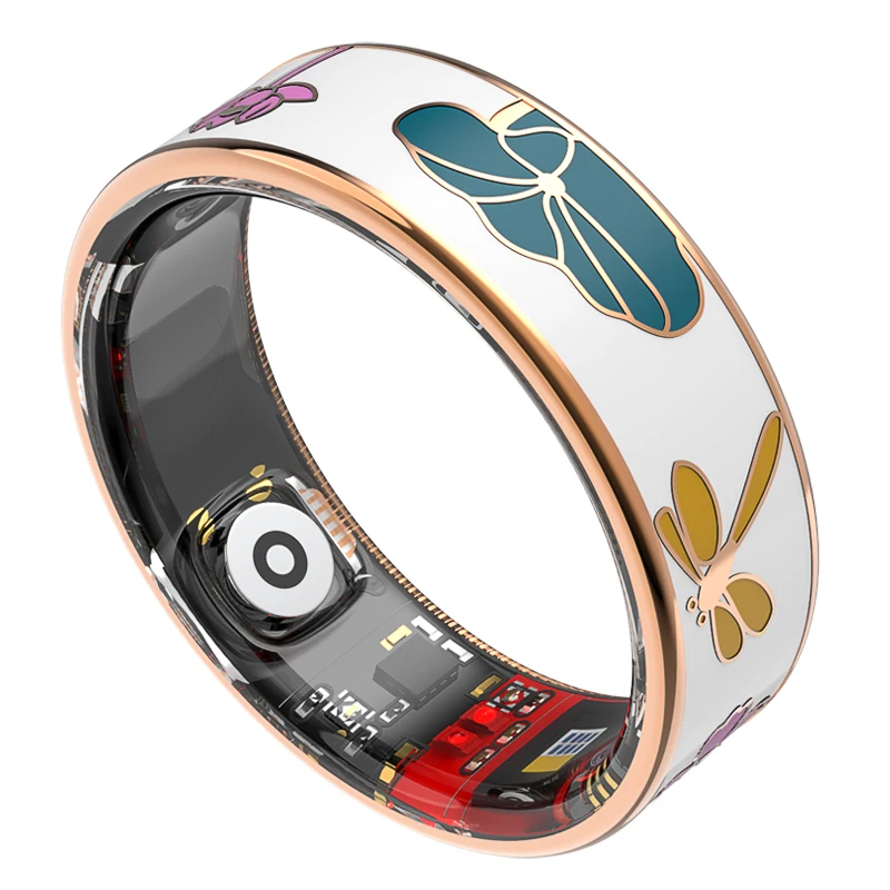 Smart Health Monitoring Ring with Elegant Design