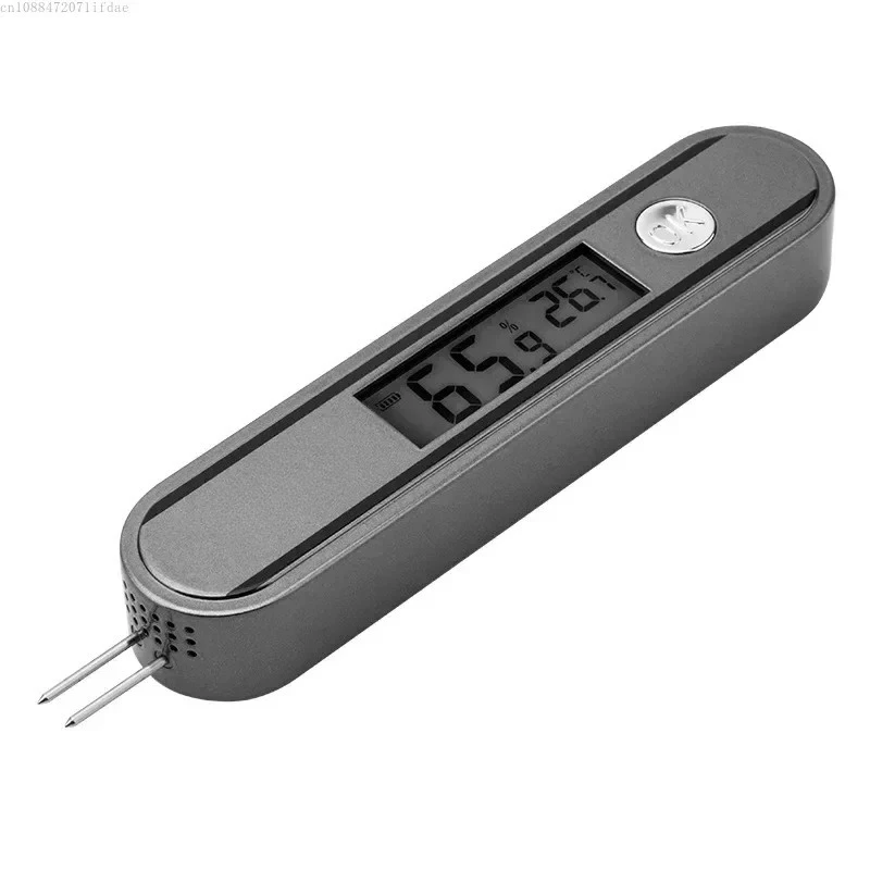 Cigar Moisture Meter Hygrometer Digital Pocket Cigarettes Damp Detector Density Digital Smoking Humidity LCD Probe Tools